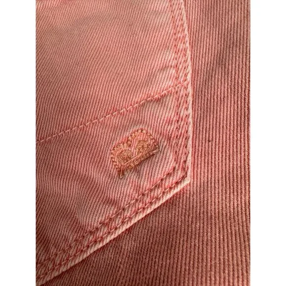 Big Star Womens Pink Capri Pants NWT Size 24 Made In USA Cotton Blend - Picture 4 of 12